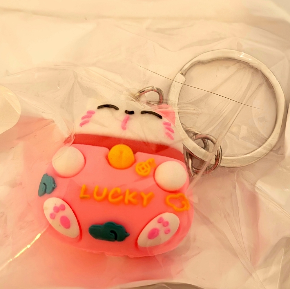 Lucky Cat key chain